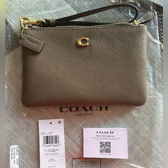 Coach essential wristlet Wallet - Picture 2 of 13